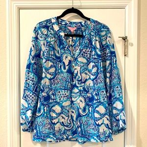 Lilly Pulitzer Silk Blouse